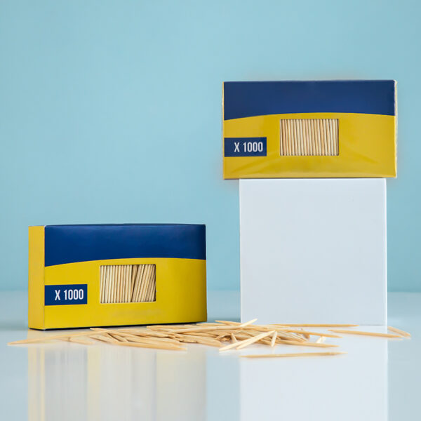 1000 Count Boxed Bamboo Toothpicks