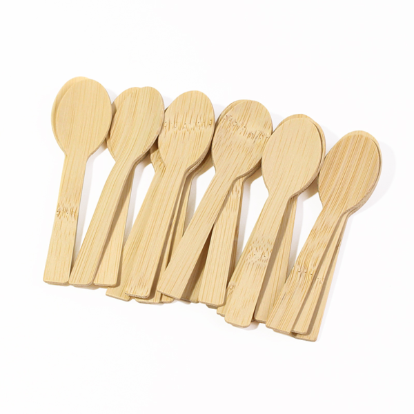 110mm Bamboo Ice Cream Spoon
