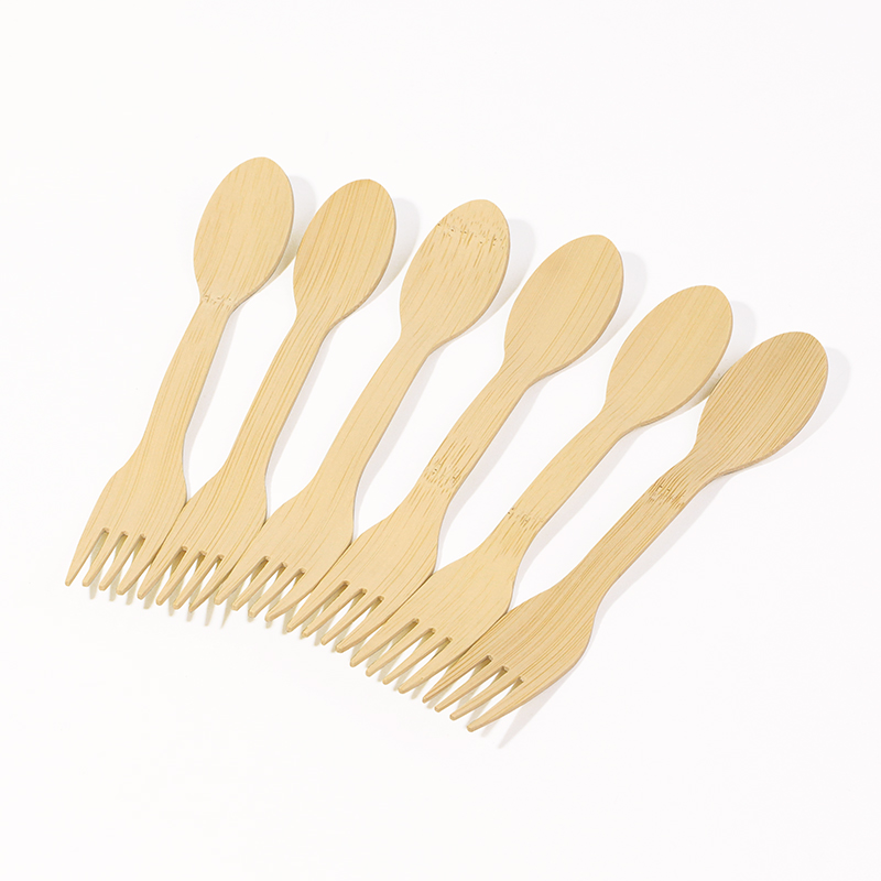 170mm Natural Bamboo Spoon – Dual-Function Wholesale Supply