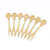 Bamboo Fruit Fork – Cute 9 cm Bulk & Wholesale Supply