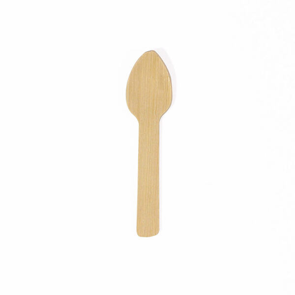 75mm Mini Natural Bamboo Ice Cream Spoons