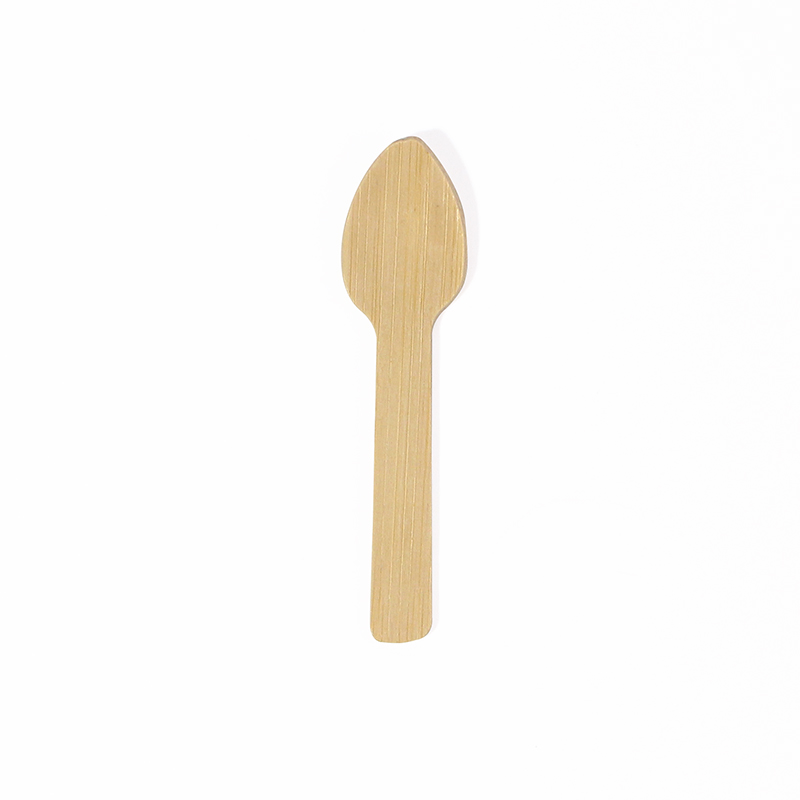 75mm Mini Natural Bamboo Ice Cream Spoons