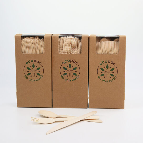 Compostable Wooden Cutlery 140mm