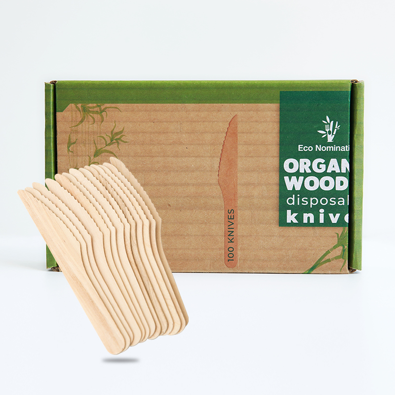 Compostable Wooden Cutlery 160mm