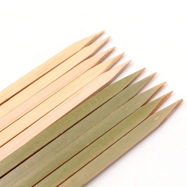 Custom Logo Bamboo Flat Skewers