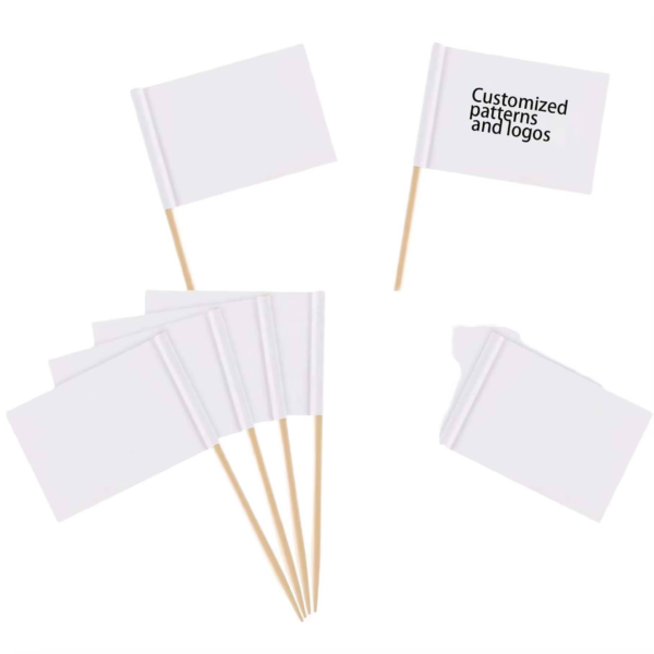 Flag Pick with Custom Design