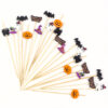 Halloween Skewers – Mixed Color Halloween Bamboo Skewers
