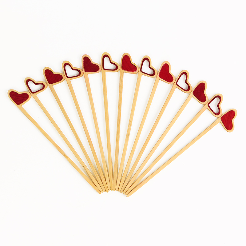 Heart Shaped Fruit Sticks Manufacturer at Lowest Wholesale Price