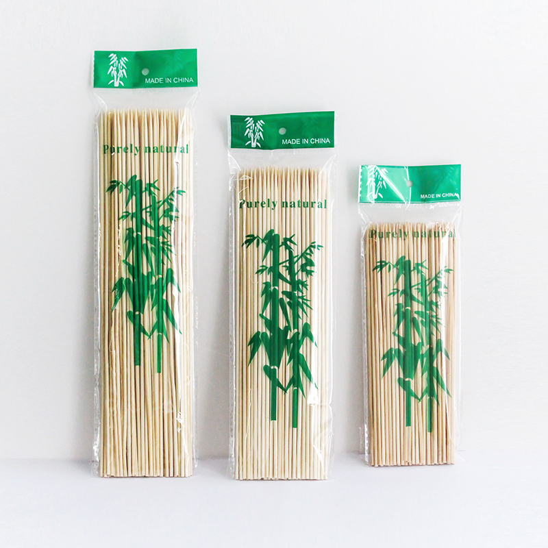 3.0*300mm Round Bamboo Skewers