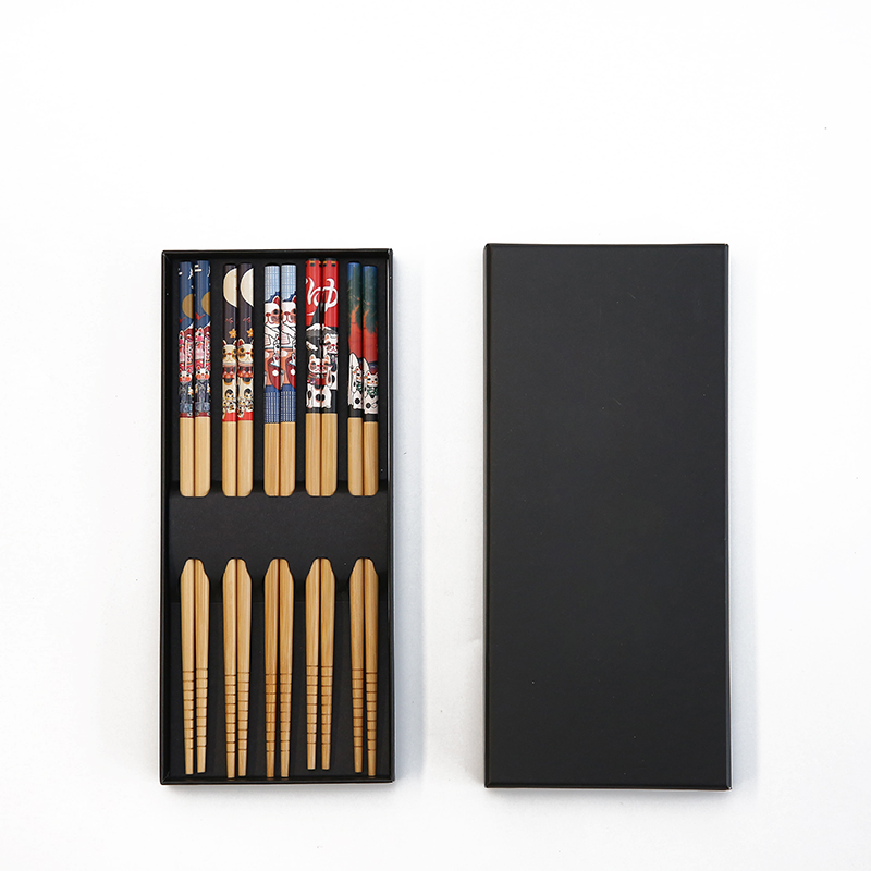 Natural Bamboo Modern Sushi Chopsticks