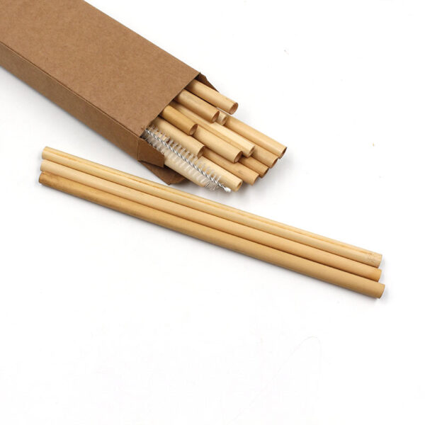 Natural Reed Straws - Biodegradable Drinking