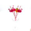 Paper Straw with Flamingo