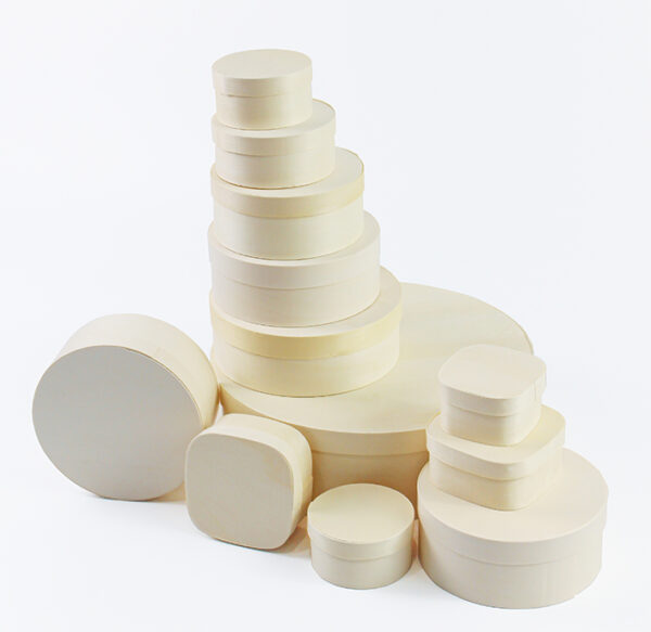 Wooden Baking Box – Natural Poplar Disposable Baking Box for Macaron, Cake & Bread