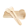Wooden Disposable Spork 160mm 140mm 105mm