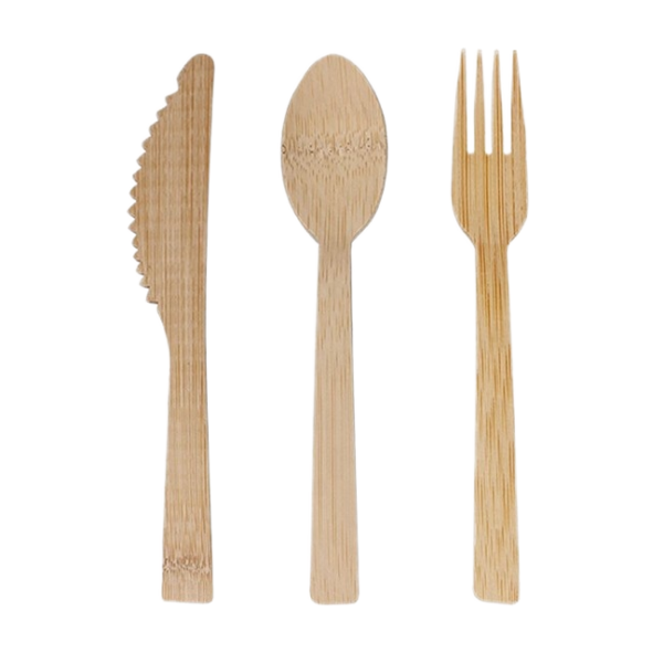 disposable bamboo cutlery