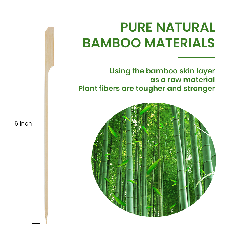 Custom Bamboo Gun Skewers