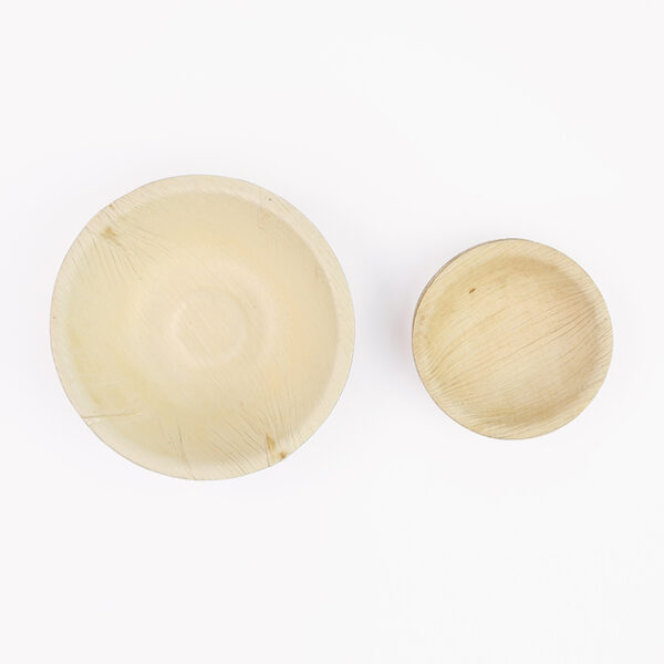 Palm Leaf Round bowl