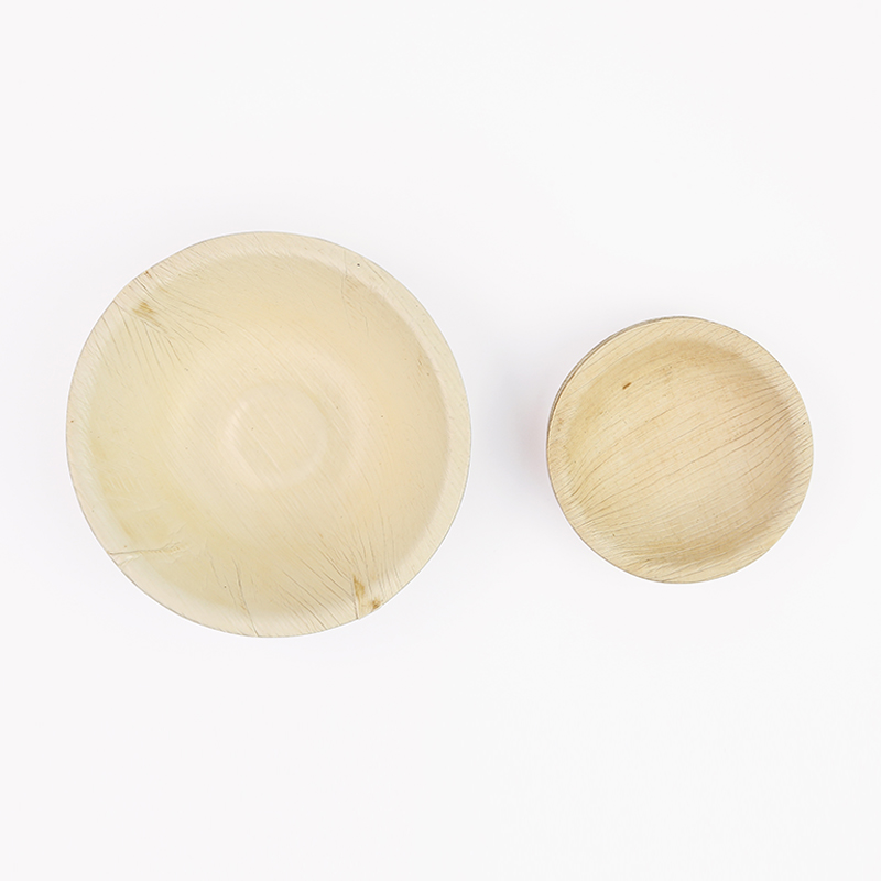 Palm Leaf Round bowl