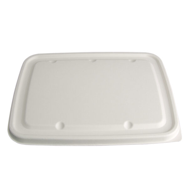 Compartment Bagasse Tray Lids