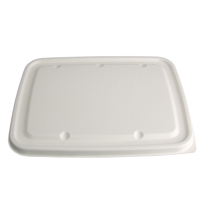 Compartment Bagasse Tray Lids