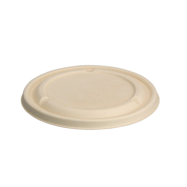 Round Bagasse Bowl Lids.
