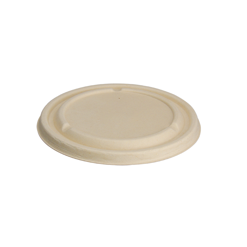 Round Bagasse Bowl Lids