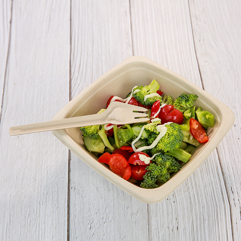Square Bagasse Bowls