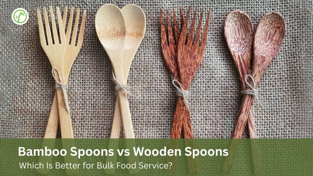 Bamboo Spoons vs Wooden Spoons: Which Is Better for Bulk Food Service?