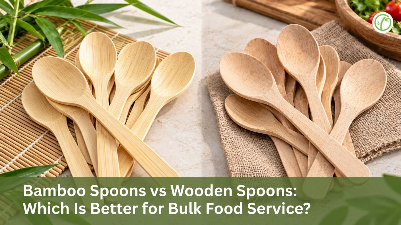 Bamboo Spoons vs Wooden Spoons: Which Is Better for Bulk Food Service?