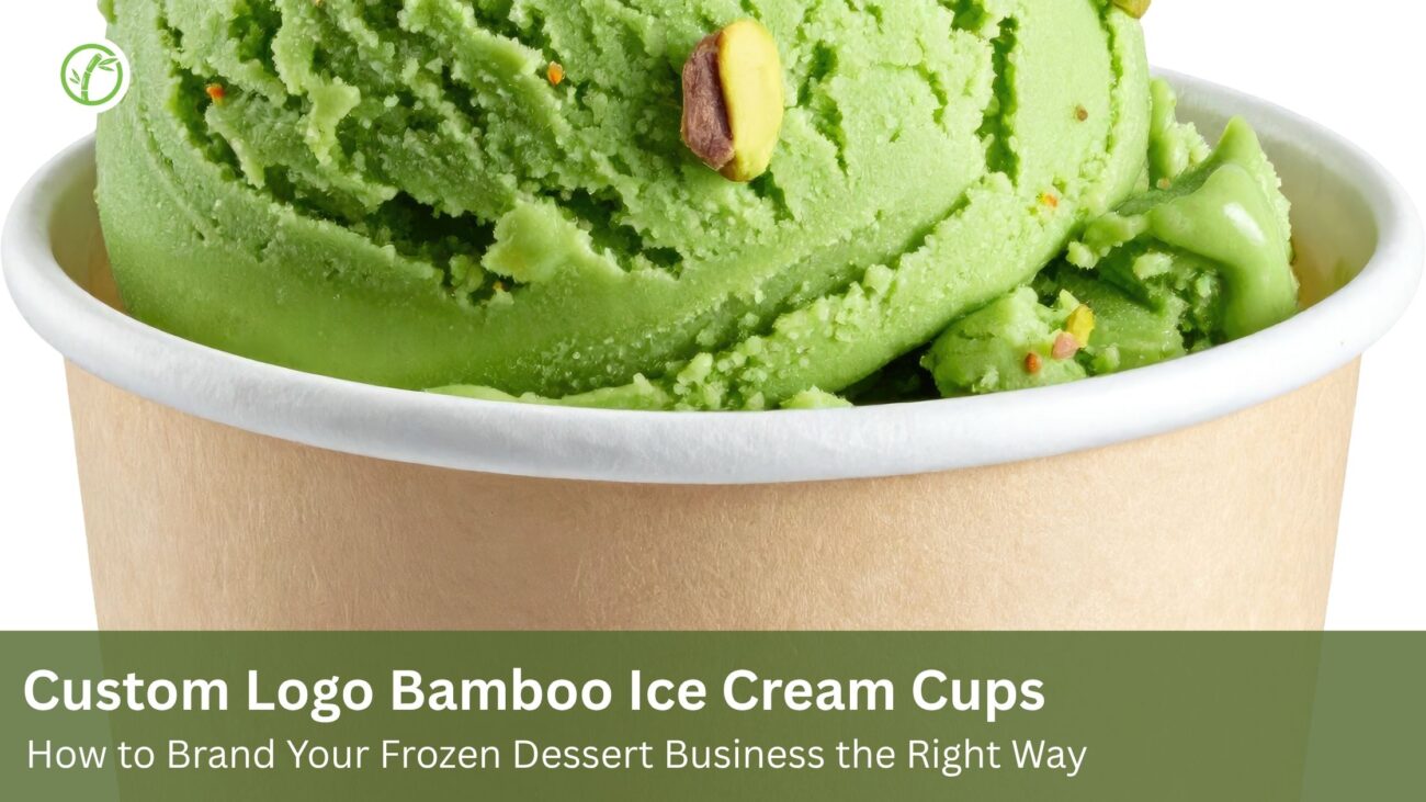 Custom Logo Bamboo Ice Cream Cups: How to Brand Your Frozen Dessert Business the Right Way