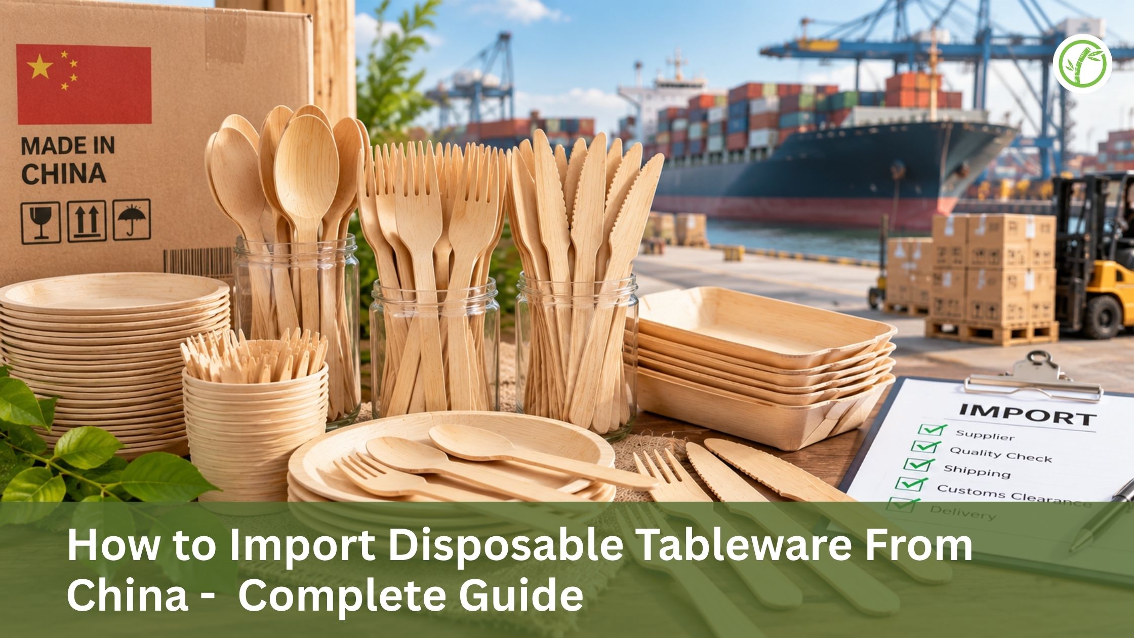 How to Import Disposable Tableware From China