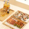 Japanese-Style Bamboo Tea Tray