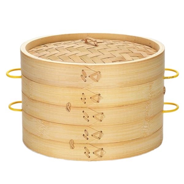 Commercial & Home Bamboo Steamer Basket