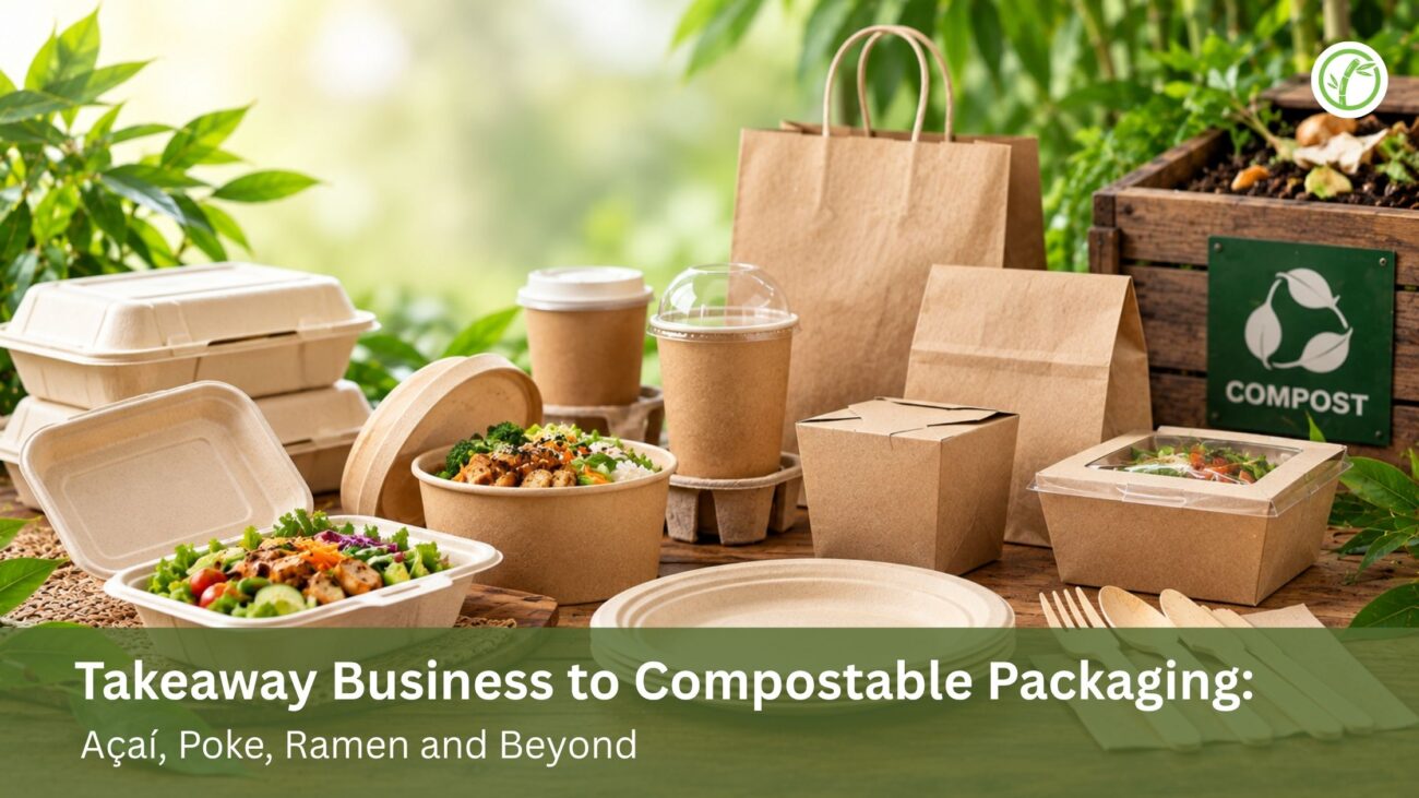How to Switch Your Takeaway Business to 100% Compostable Packaging