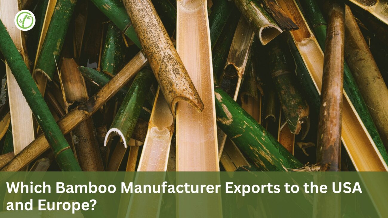 Which Bamboo Manufacturer Exports to the USA and Europe?