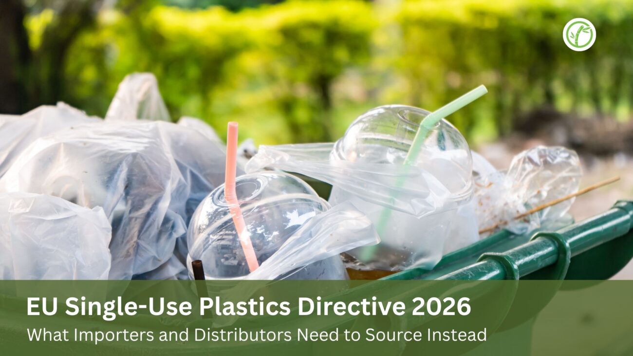 EU Single-Use Plastics Directive 2026: What Importers and Distributors Need to Source Instead