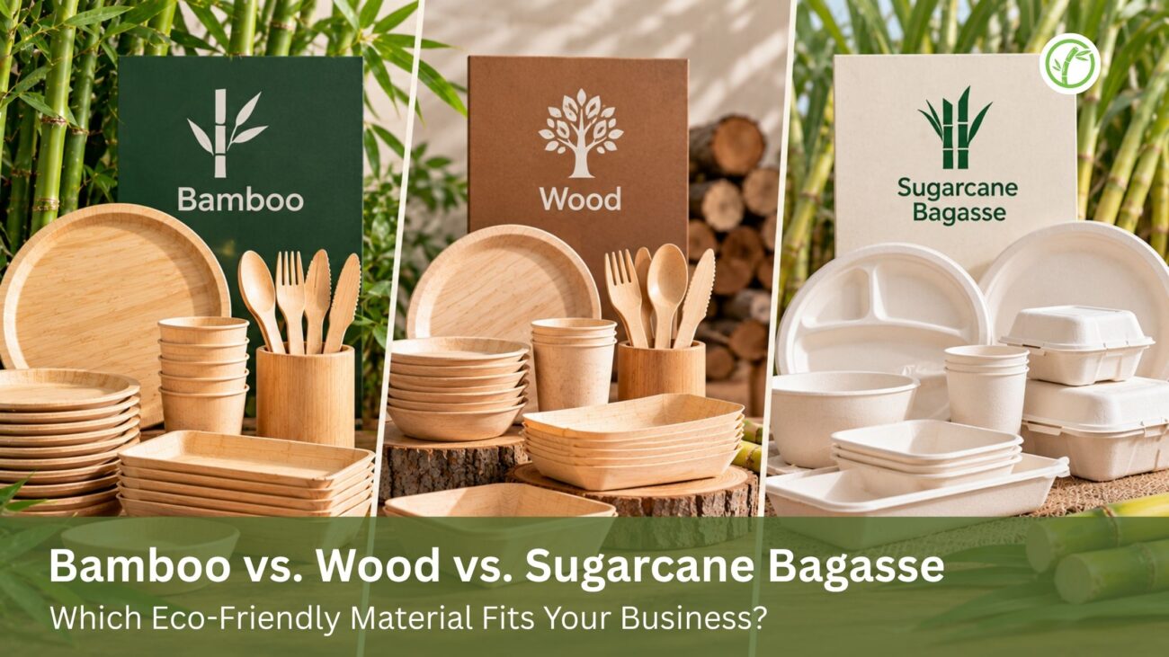 Bamboo vs Bagasse vs Wood