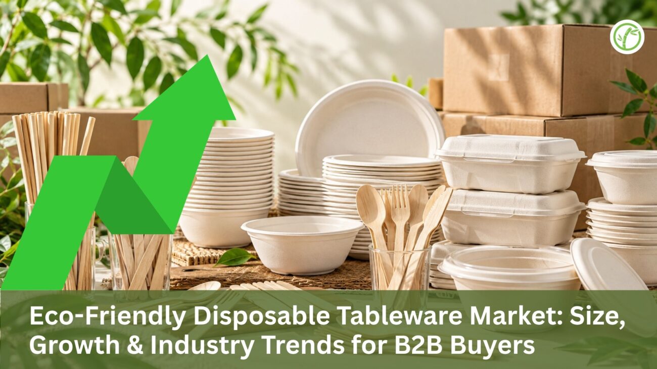 Eco-Friendly Disposable Tableware Market: Size, Growth & Industry Trends for B2B Buyers