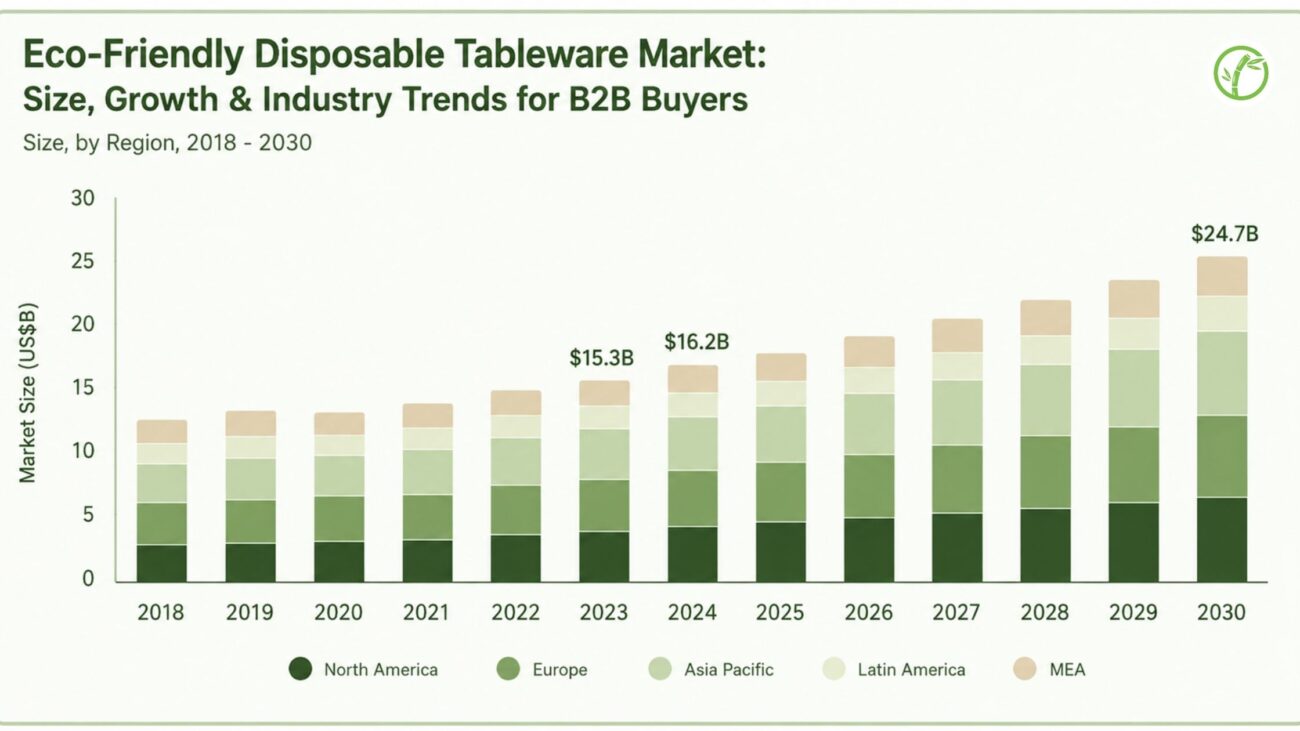 Eco-Friendly Disposable Tableware Market: Size, Growth & Industry Trends for B2B Buyers