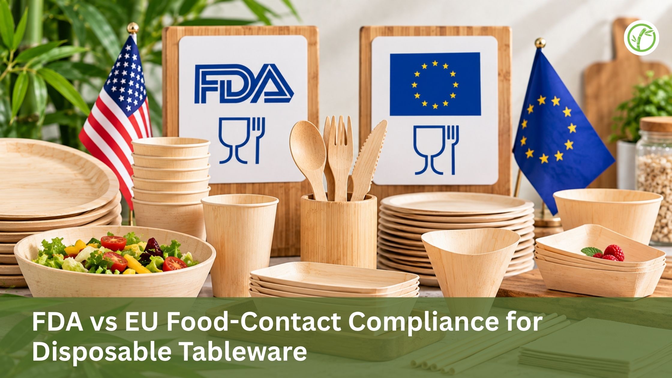 FDA vs EU Food-Contact Compliance for Disposable Tableware