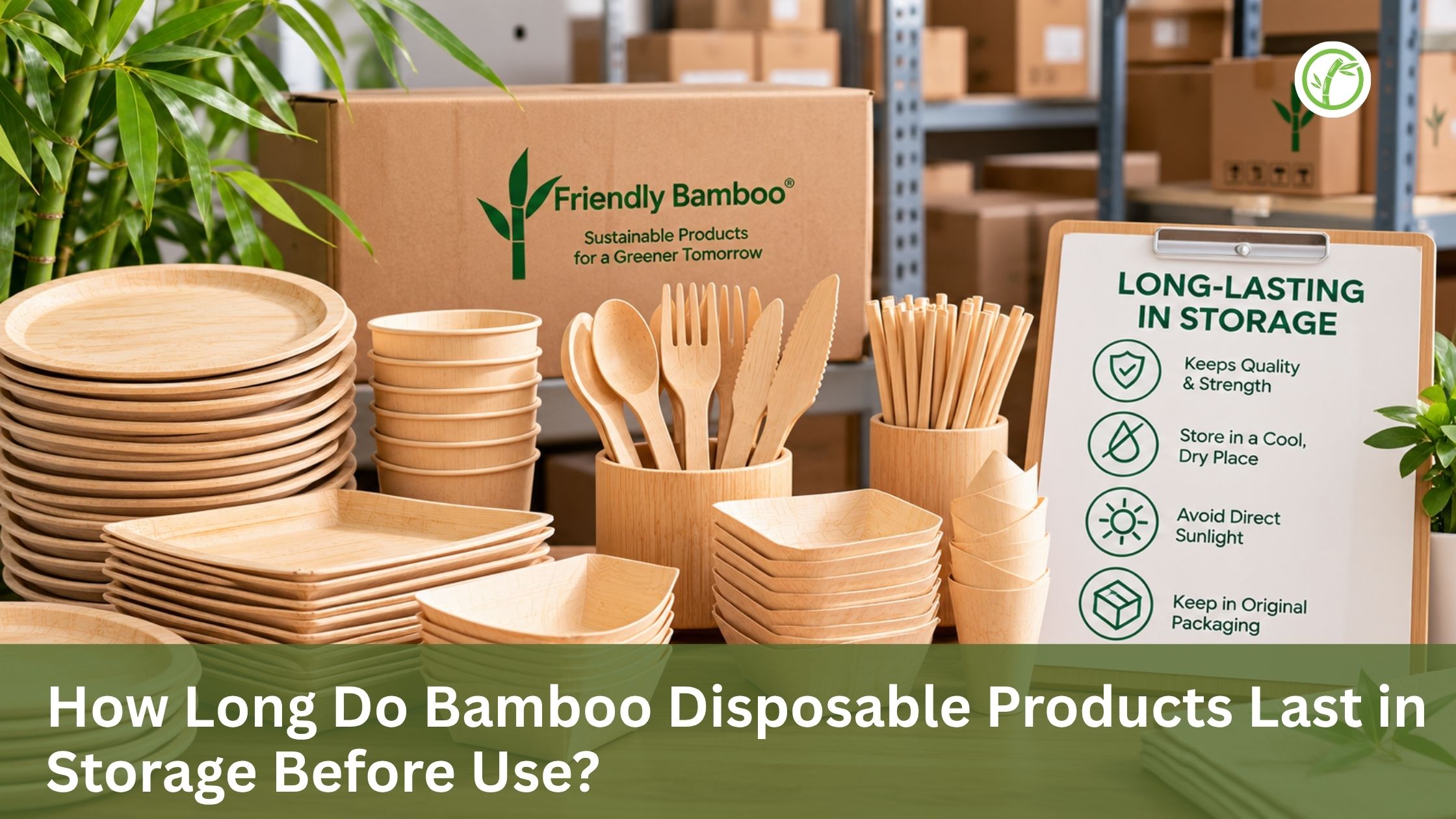 How Long Do Bamboo Disposable Products Last in Storage Before Use?