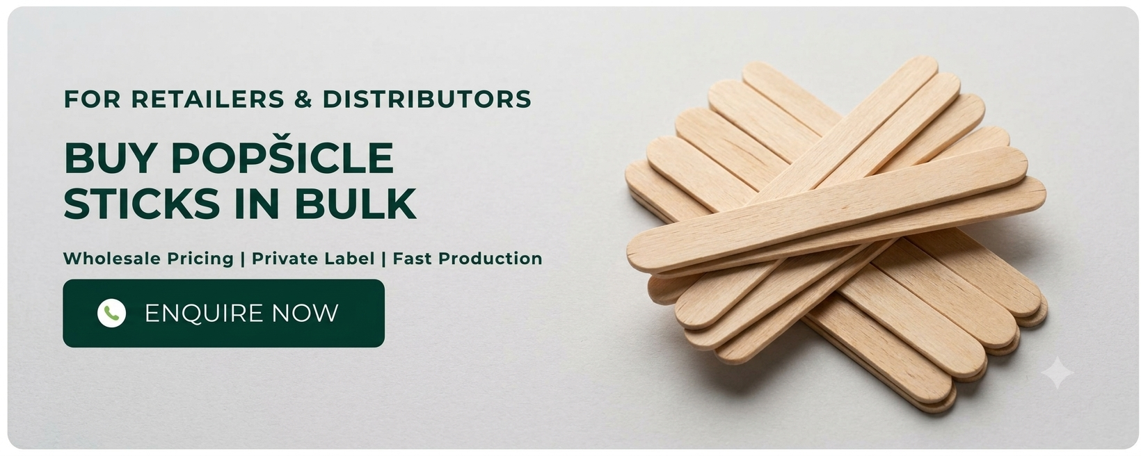 Popsicle sticks in bulk buy