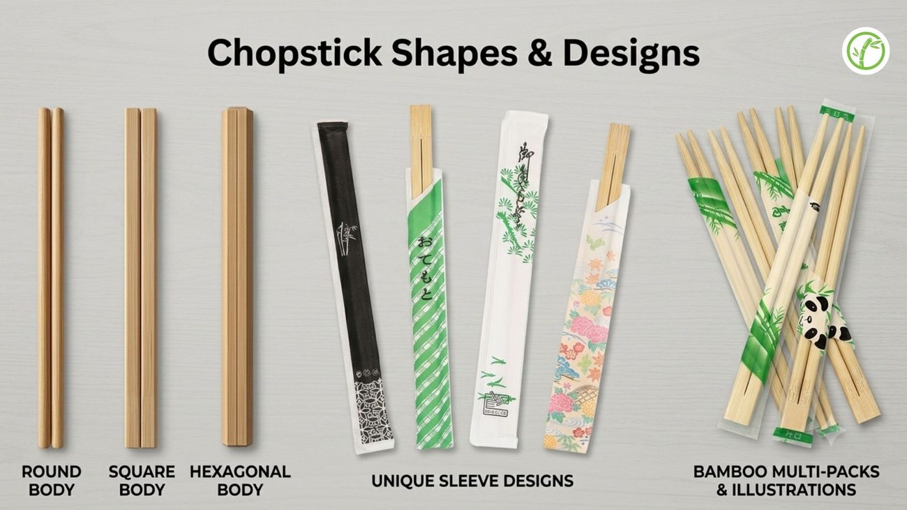 Chopstick Shapes & Designs