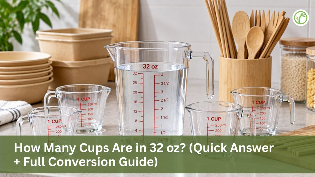 How Many Cups Are in 32 oz?