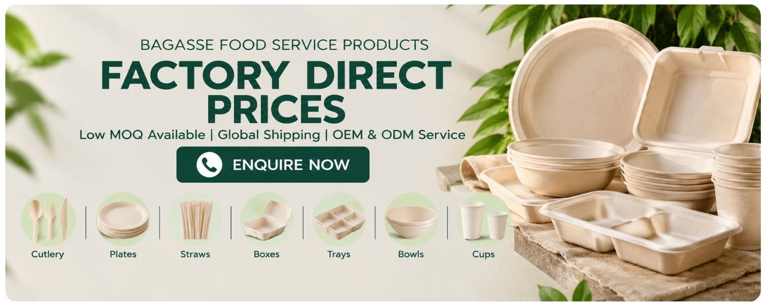 Order in bulk - Compostable and Biodegradable Tableware
