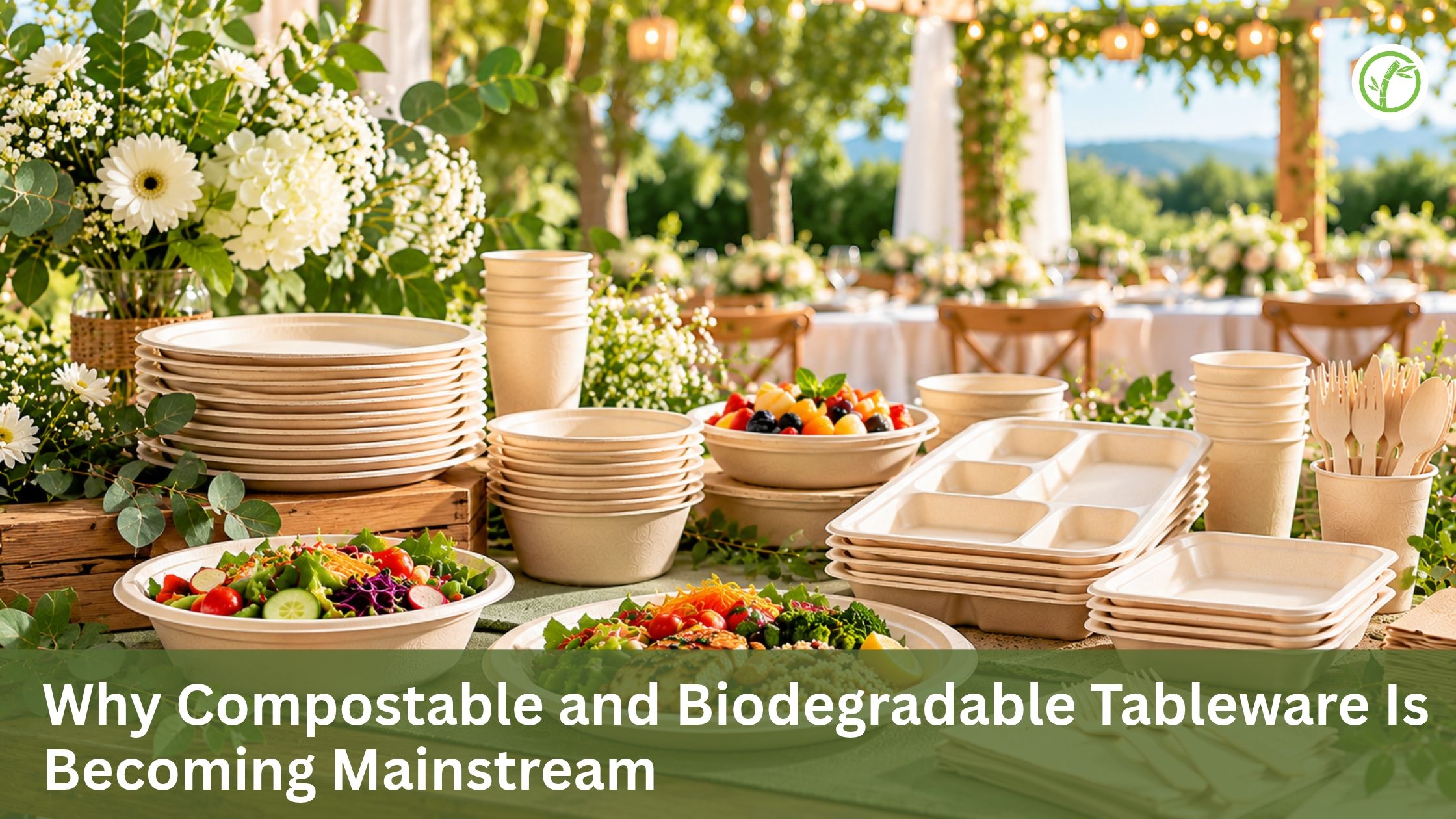 Why Compostable and Biodegradable Tableware Is Becoming Mainstream